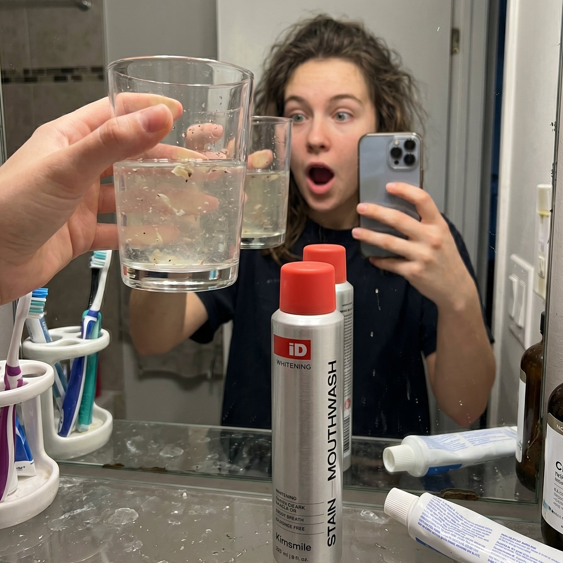 Bain de bouche blanchissant coréen iD KimSmile